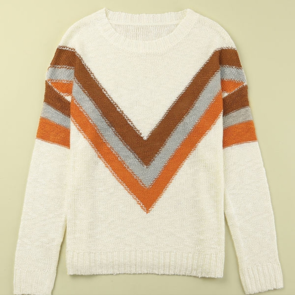 💜 New Chevron Sweater - Picture 10 of 12